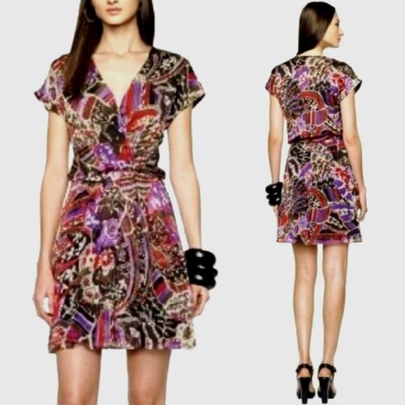 NWT Ralph Lauren Black Label Maye Silk Dress Size 8 - Picture 1 of 11